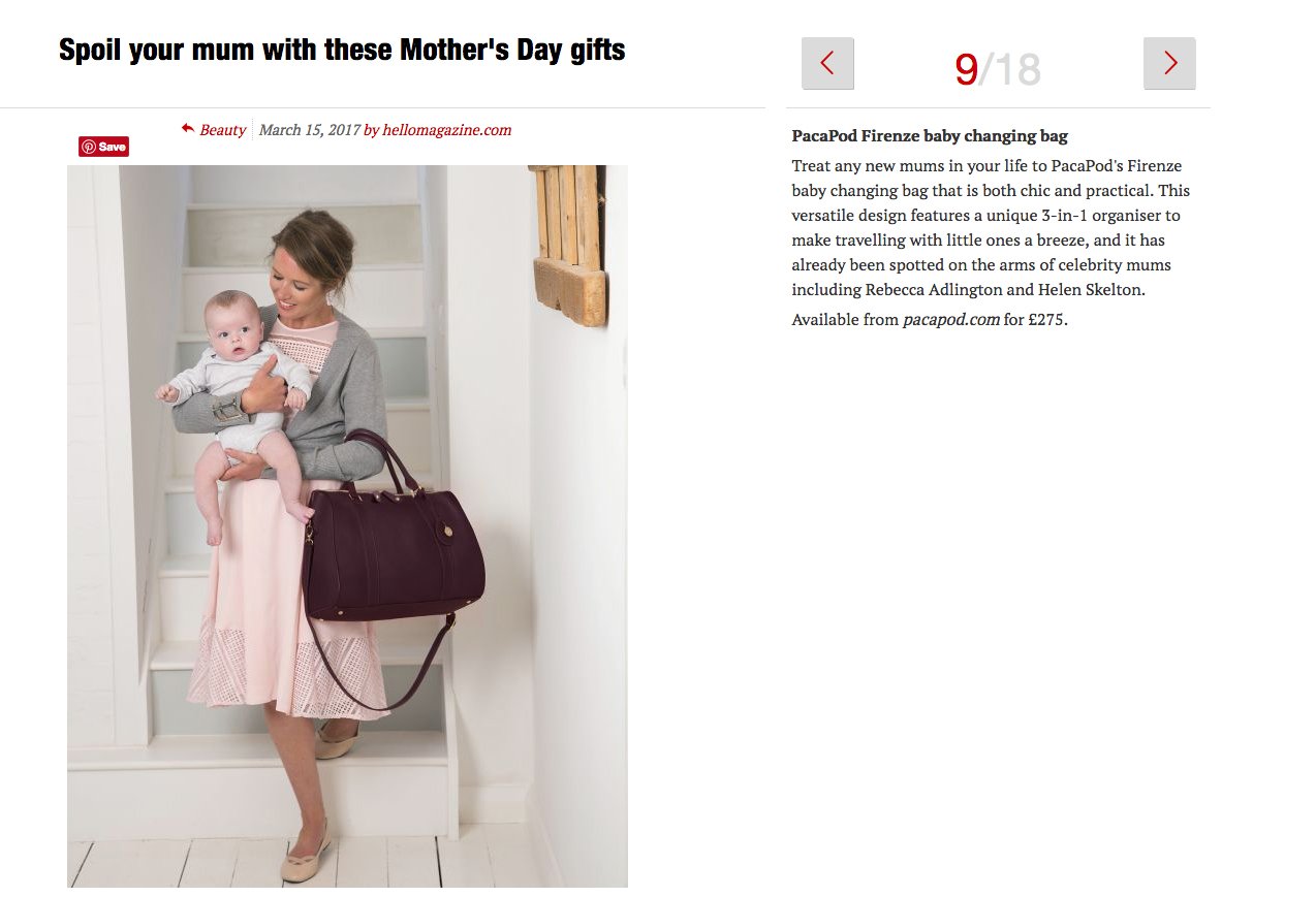 Hello! Magazine - Mother's Day Gift Guide