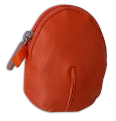 The pacsac folded into it's little orange zipped pouch